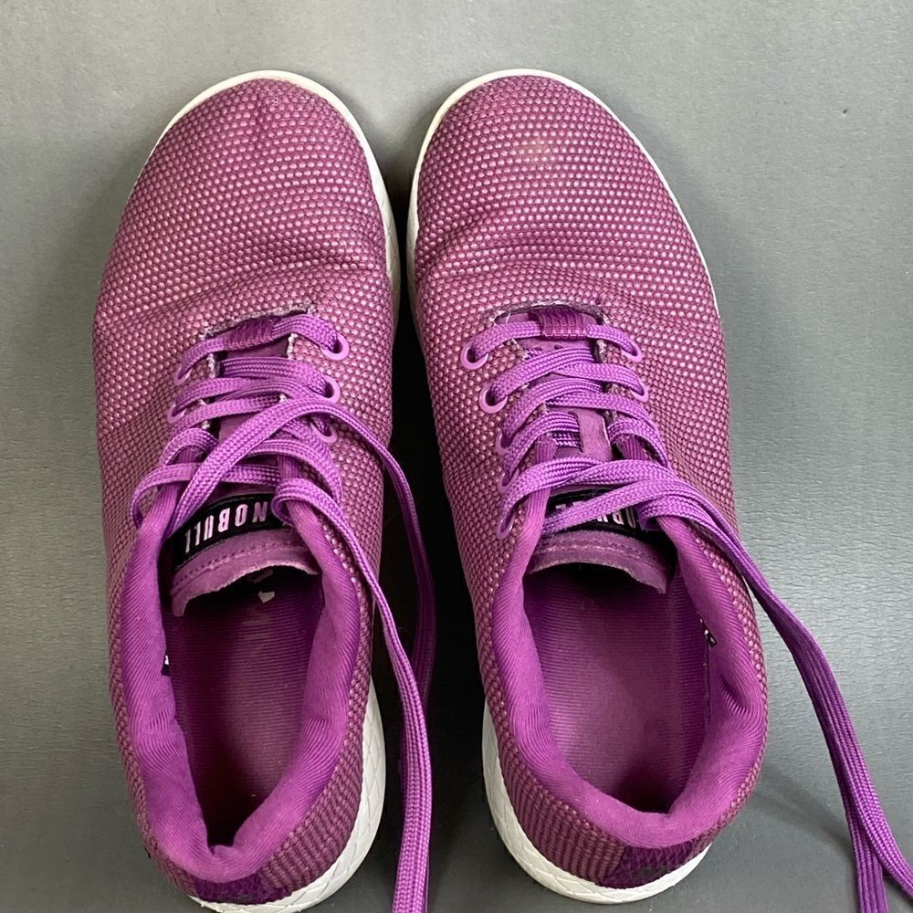 NOBULL Purple Athletic Running Crossfit Training Shoes womens size 8.5 - Picture 6 of 8
